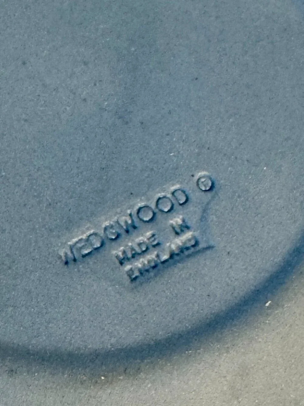 Vintage Wedgwood Blue Jasperware Trinket Dish – Made in England